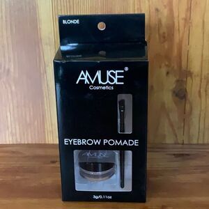 Amuse Cosmetics Eyebrow Pomade 3grams, FK 9625-1 Blonde, Eyebrow Pomade
